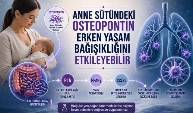 Anne Sütündeki Bir Protein Erken Yaşam Bağışıklığını Etkileyebilir