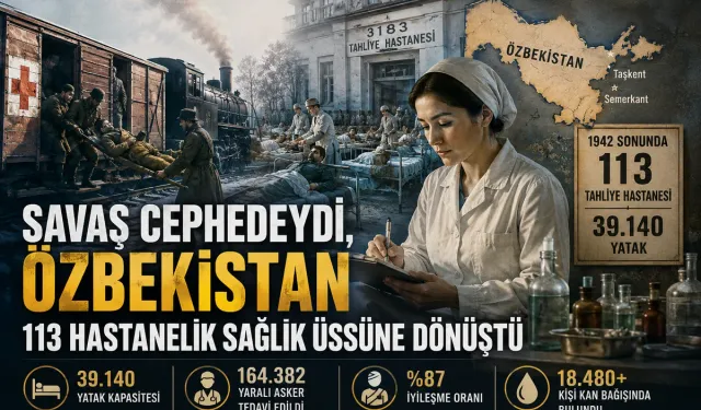 113 Hastane, 39 Bin Yatak: Özbekistan’ın Unutulan II. Dünya Savaşı Sağlık Cephesi