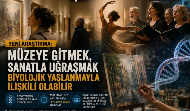 Sanatla Geçirilen Zaman Vücudun Yaşlanma Hızıyla İlişkili Olabilir