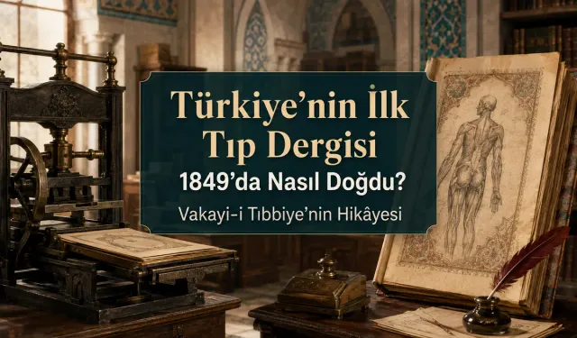 Türkiye’nin İlk Tıp Dergisi 1849’da Nasıl Doğdu? Vakayi-i Tıbbiye’nin Hikâyesi