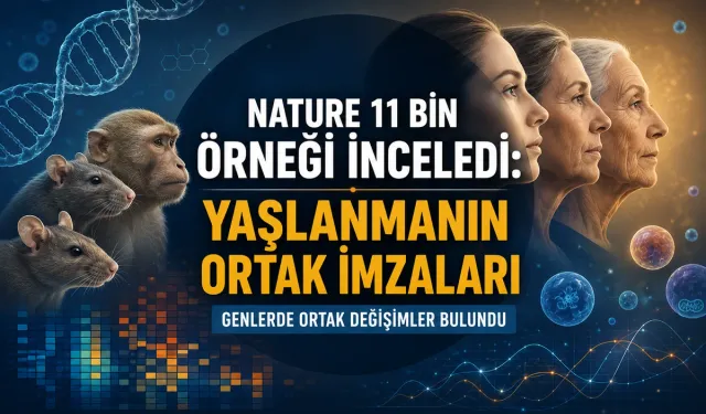 Nature 11 Bin Örneği İnceledi: Yaşlanmanın Ortak İmzaları