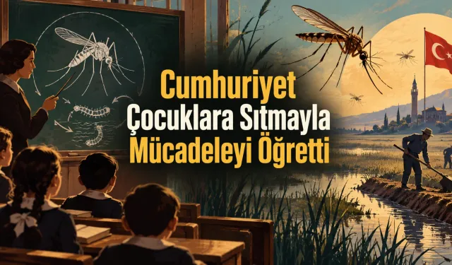 Sıtma Matematik Dersine Bile Girdi: Cumhuriyet Çocuklara Sivrisinekle Mücadeleyi Nasıl Öğretti?