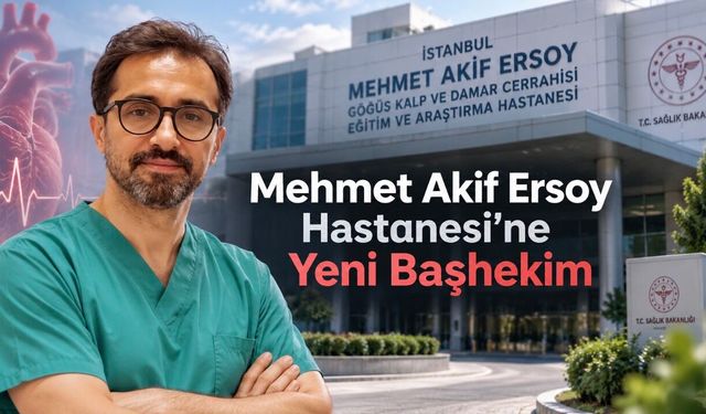 Prof. Dr. Ömer Çelik, Mehmet Akif Ersoy Hastanesi Başhekimliğine Atandı