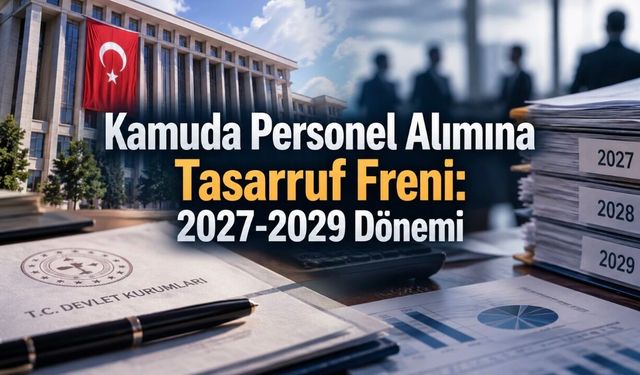 Kamuda Personel Alımında 2027-2029 Tasarruf Dönemi: Açıktan Atama Talepleri Asgari Seviyede Tutulacak