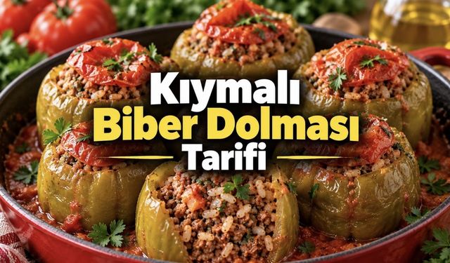 Kıymalı Biber Dolması Tarifi: Tam Ölçülü Ev Usulü