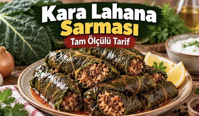 Karadeniz Mutfağının Klasiği: Kara Lahana Sarması Tarifi