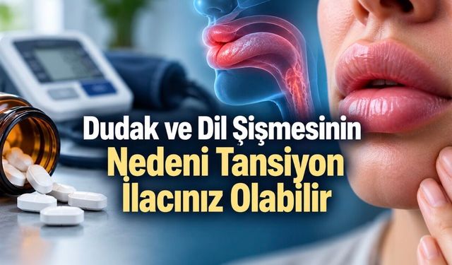 Alerji Sanılabilir: Bazı Tansiyon İlaçları Yüz ve Dili Şişirebilir