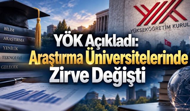 YÖK 2026 Araştırma Üniversiteleri Sıralamasını Açıkladı: Koç Üniversitesi İlk Sırada