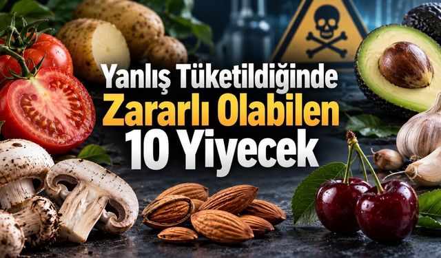 Kirazdan Fasulyeye: Yanlış Tüketildiğinde Risk Taşıyan 10 Yiyecek