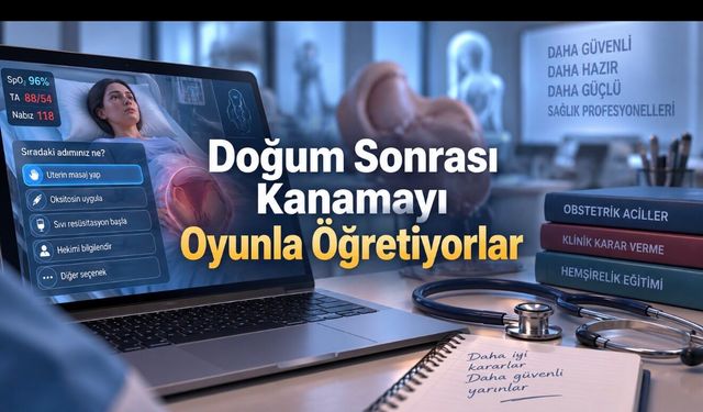 Sakarya Üniversitesi’nden Sağlık Eğitiminde Yeni Model: Doğum Sonrası Kanama “Ciddi Oyun” ile Öğretildi