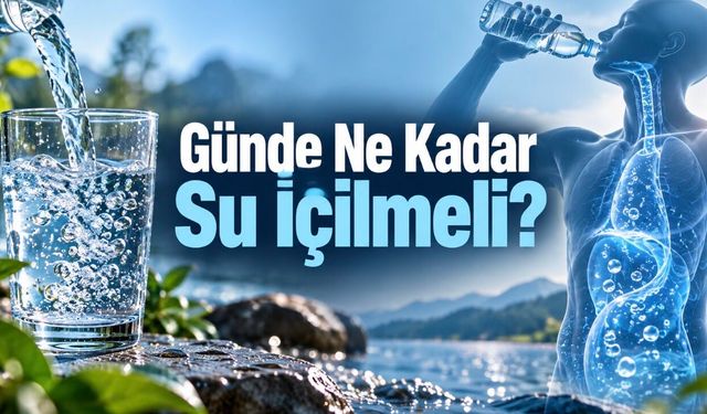 Günde Ne Kadar Su İçilmeli? 8 Bardak Kuralı ve Gerçek Su İhtiyacı