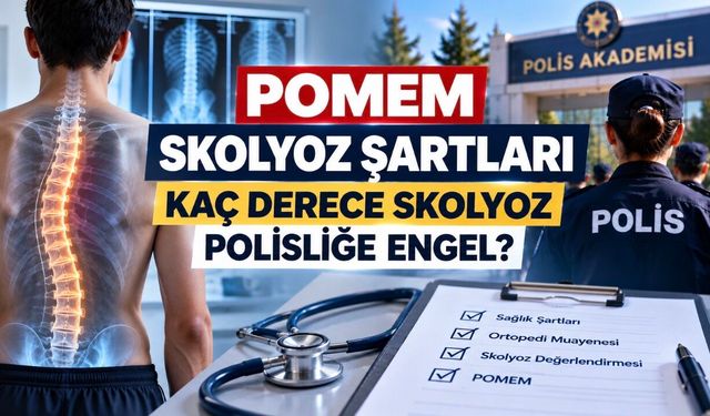 POMEM Skolyoz Şartları: Kaç Derece Skolyoz Polisliğe Engel?