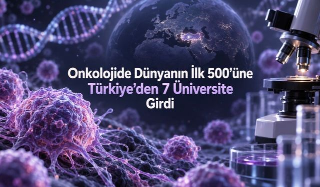 Kanser araştırmalarında 7 Türk üniversitesi dünyanın ilk 500’ünde