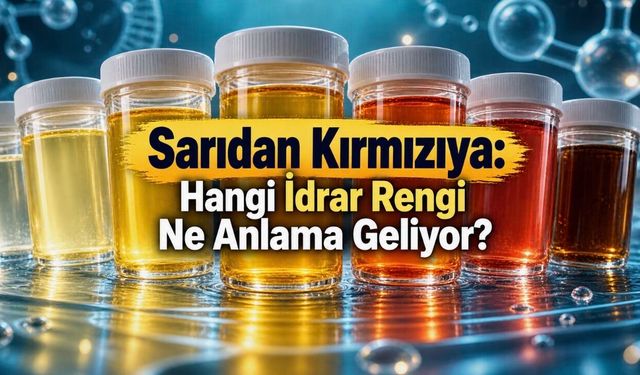 İdrar Rengi Ne Anlama Gelir? Sarıdan Kırmızıya Renk Rehberi