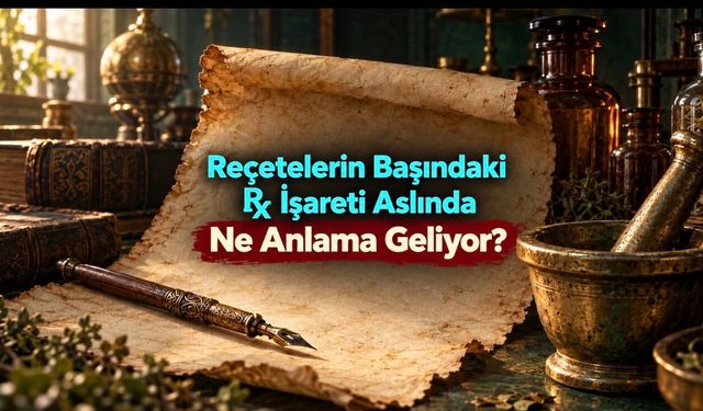 Reçetelerdeki ℞ İşareti Ne Anlama Geliyor? Tıbbın Şifre Gibi Görünen Dili