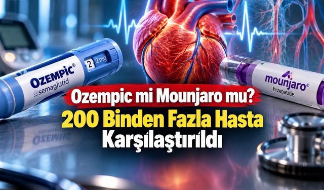 Ozempic ve Mounjaro Karşılaştırıldı: Yeni Çalışmada Kalp-Damar Sonuçları