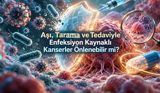2024’te 2,3 Milyon Kanser Vakası Enfeksiyonlara Atfedildi