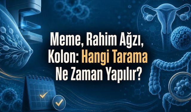 Kanser Geç Yakalanmasın: Hangi Taramalar Hangi Yaşta Başlıyor?