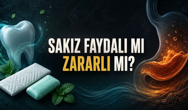 Sakız Çiğnemek Sağlıklı mı, Diş ve Mide İçin Ne İfade Ediyor?