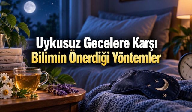 Gece uykuya dalamıyor musunuz? Daha iyi uyku için 9 doğal yöntem