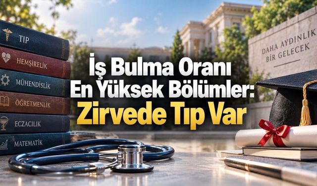 Mezun Olunca İş Bulma Şansı En Yüksek Bölümler Belli Oldu: Tıp Zirvede