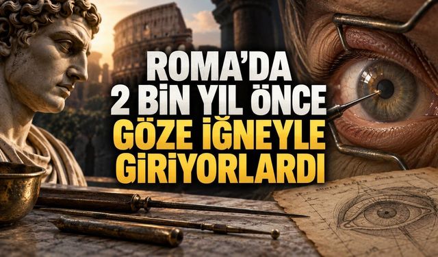 Roma Döneminde 2 Bin Yıl Önce Katarakt Ameliyatı Yapılıyordu