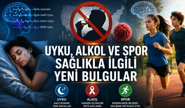 Uyku, Alkol ve Spor Üzerine Üç Yeni Araştırmadan Sağlık Sinyalleri