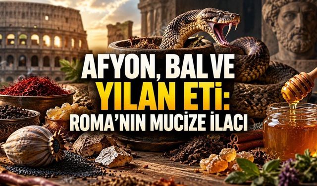 Roma’nın Her Derde Deva Sanılan İlacı: Reçetede Neden Yılan Eti Vardı?