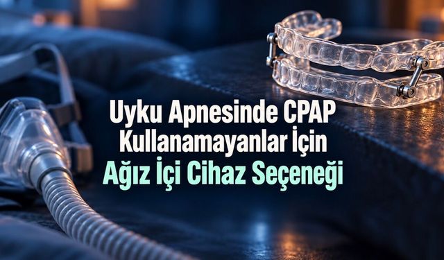 Uyku apnesinde ağız içi cihaz seçeneği: Tansiyon kontrolünde CPAP’e benzer sonuç