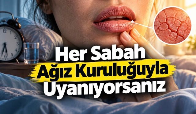 Sabah Ağız Kuruluğu Neden Olur? Ağızdan Nefes Almadan İlaçlara Olası Nedenler