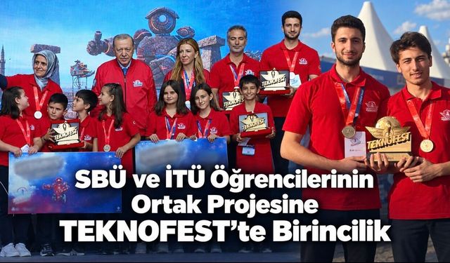 SBÜ ve İTÜ Öğrencilerinin Alzheimer Projesine TEKNOFEST’te Birincilik