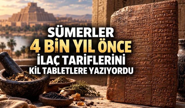 Sümerler İlaçları Nasıl Hazırlıyordu? Kil Tabletteki Reçeteler