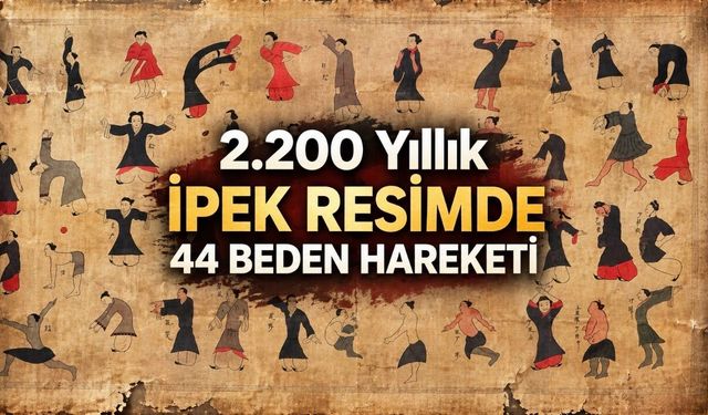 Antik Çin'de 44 Sağlık Hareketi: 2.200 Yıllık İpek Resmin Hikâyesi