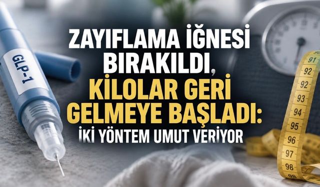 Zayıflama İğnesini Bırakanlar Neden Yeniden Kilo Alıyor? Araştırmada İki Yöntem Öne Çıktı