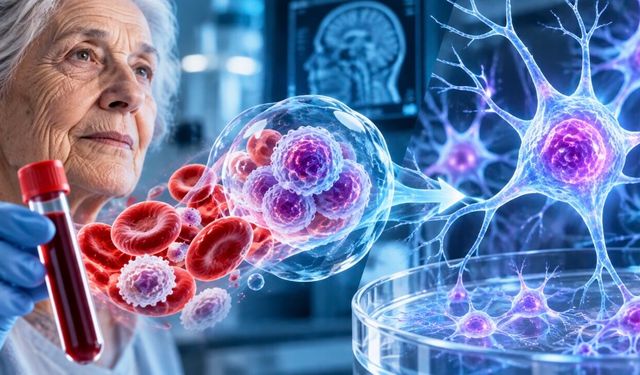 80 Yaşındaki Donörün Kan Hücreleri Genç Sinir Kök Hücrelerine Dönüştürüldü