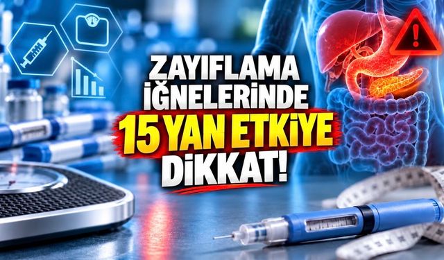 Zayıflama İğnelerinin Yan Etkileri Nelerdir? Sık ve Nadir Görülen Riskler