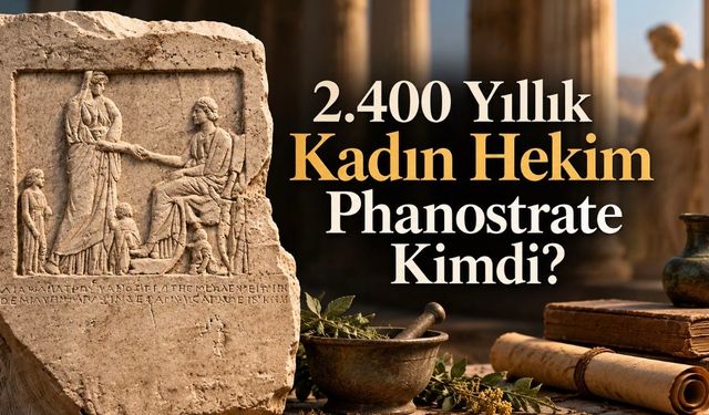 2.400 Yıllık Mezar Taşında Bir Kadın Hekimin Adı: Phanostrate Kimdi?