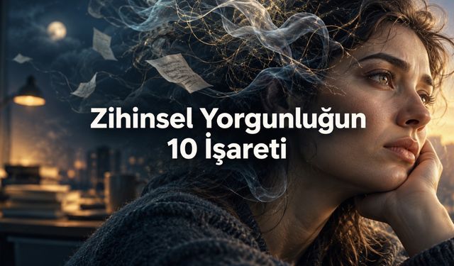 Zihinsel Yorgunluğun Belirtileri: Odaklanma Güçlüğü ve Uyku Sorunları da Görülebilir