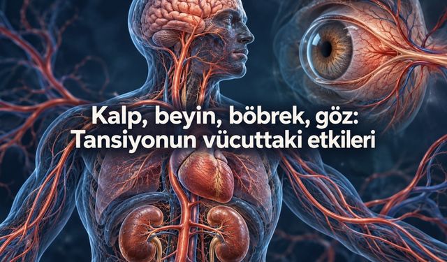 Yüksek tansiyon belirti vermeden organ hasarına yol açabilir