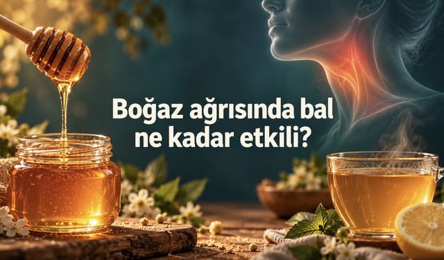 Bal boğaz ağrısını hafifletebilir, ancak tedavinin yerini tutmaz