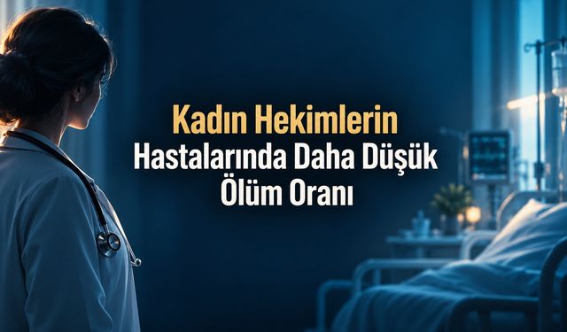 958 Bin Hastanın Verileri İncelendi: Kadın Hekim Grubunda Ölüm Oranı Daha Düşük