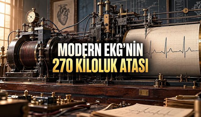 Kalbin Elektriğini Kliniğe Taşıyan Dev Makine: Einthoven’ın 270 Kiloluk EKG’si