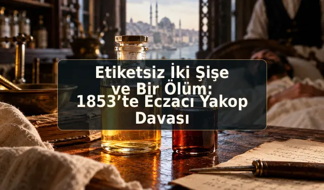 Etiketsiz İki Şişe ve Bir Ölüm: 1853’te Eczacı Yakop Davası
