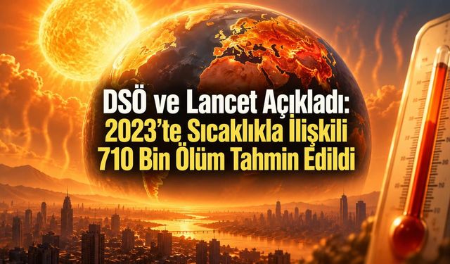 DSÖ ve Lancet Açıkladı: 2023'te Sıcaklıkla İlişkili 710 Bin Ölüm Tahmin Edildi