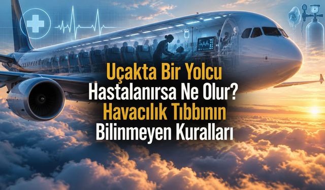 Uçakta Bir Yolcu Hastalanırsa Ne Olur? Havacılık Tıbbının Bilinmeyen Kuralları
