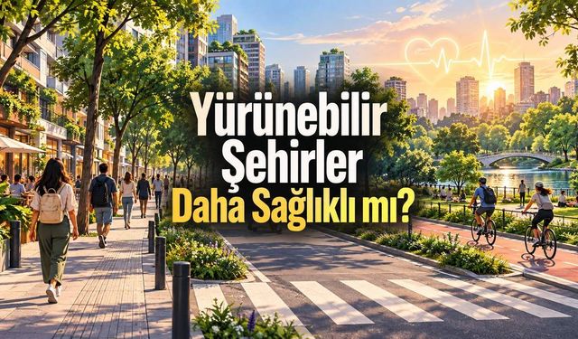 Yürünebilir Şehirler Daha Sağlıklı İnsanlar mı Yetiştiriyor?