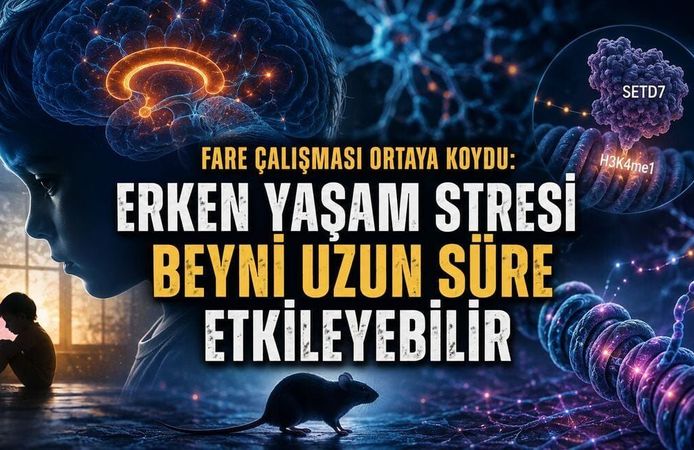Erken Yaşam Stresinin Beyindeki Uzun Süreli Etkisine Yeni Açıklama