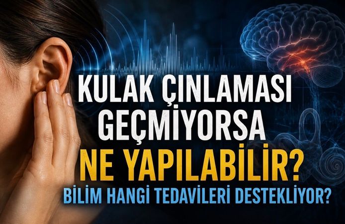 Kulak çınlamasında (tinnitus) umut diye satılan her şey işe yaramıyor: Kanıtı güçlü yöntemler neler?