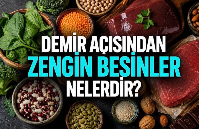 Ispanaktan Mercimeğe, Et ve Deniz Ürünlerine: Demir İçin Ne Yemeli?