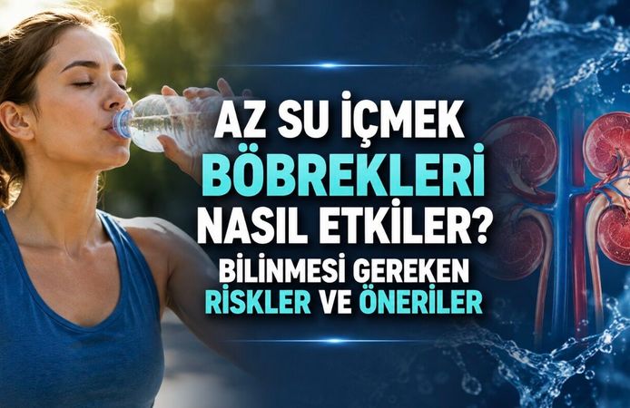 Az Su İçmenin Bedeli Böbreklere Çıkabilir: Özellikle Bu Kişiler Dikkat
